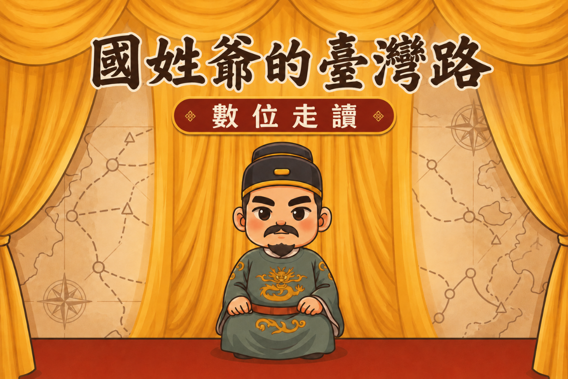 國姓爺的臺灣路主視覺