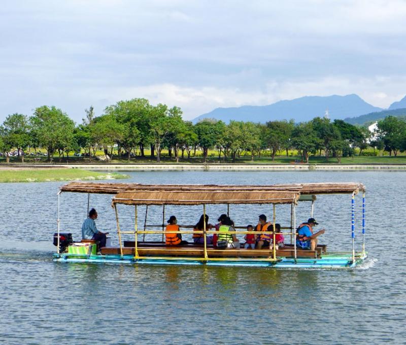 大坡池2021年活動-乘船 照片提供者：黃宣衛
