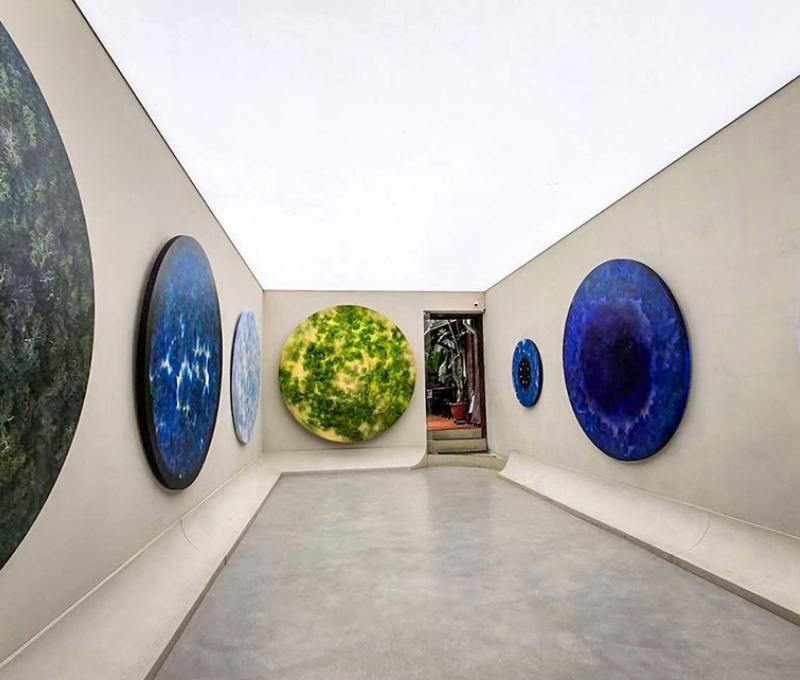 庶民美術館1樓展示空間 照片提供者：謝泓儒 / 拍攝日期：2025/5/9