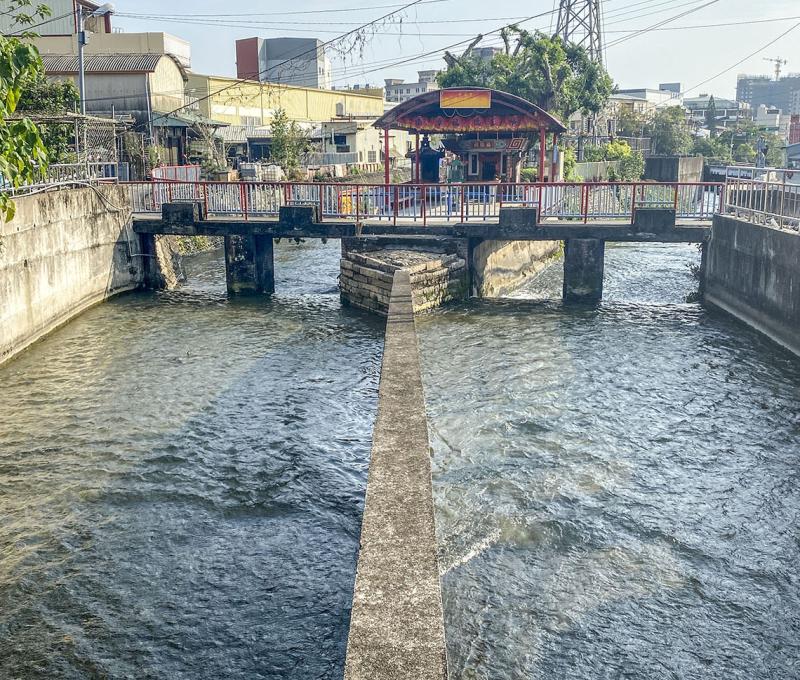 水上土地公前東西汴 照片提供者：臺中市后豐社區大學廖啟宗、吳怡靜、詹智傑共同提供 / 拍攝日期：2023/4/2