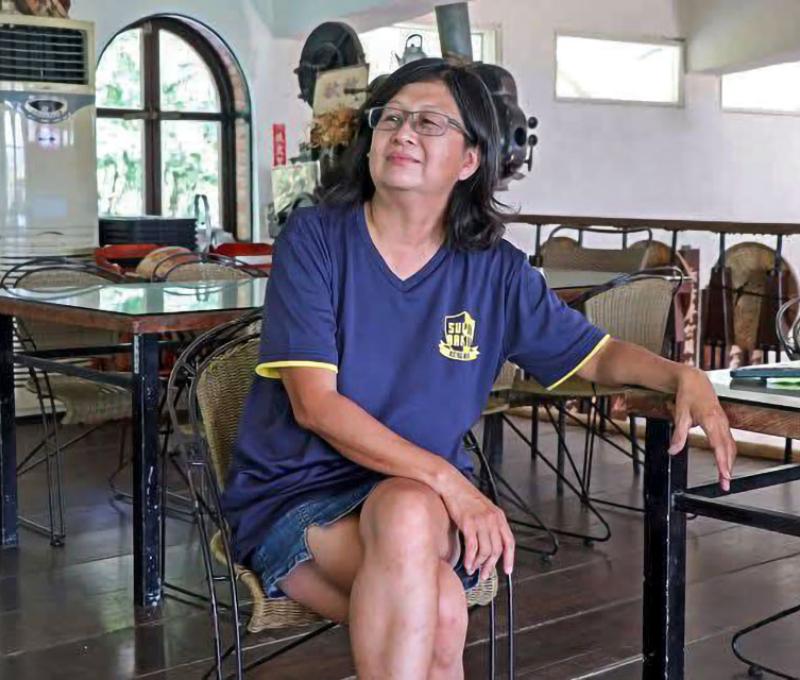 比起玉瑩，在原鄉館她更常被叫葉姊。 照片提供者：稻米原鄉館