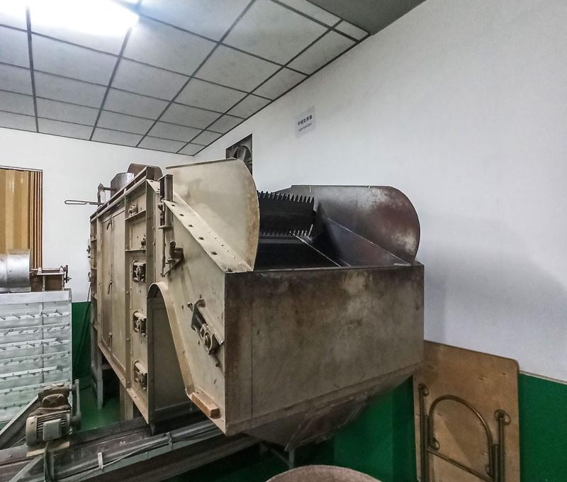 製茶廠的甲種乾燥機也已有超過60年的歷史。照片拍攝者：三峽學教師社群 / 拍攝日期：2022/07/24
