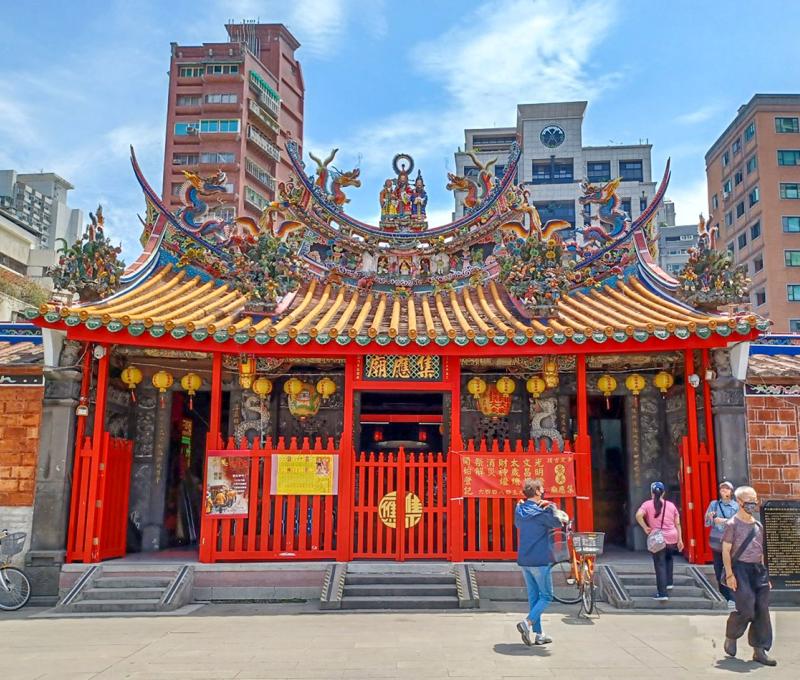 景美集應廟現狀。照片拍攝者：黃君琪 / 拍攝日期：2022/08/27