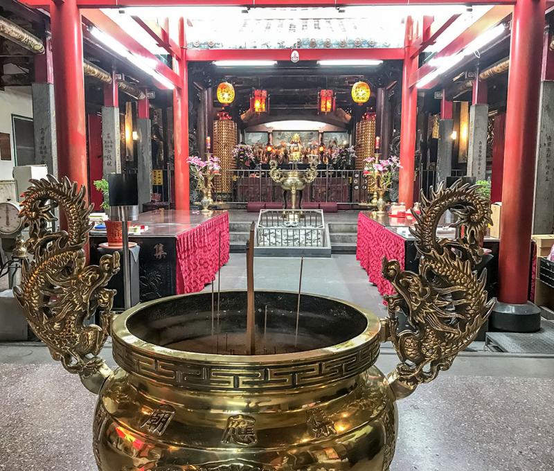 集應廟廟內一隅。照片拍攝者：方文樹 / 拍攝日期：2022/09/16