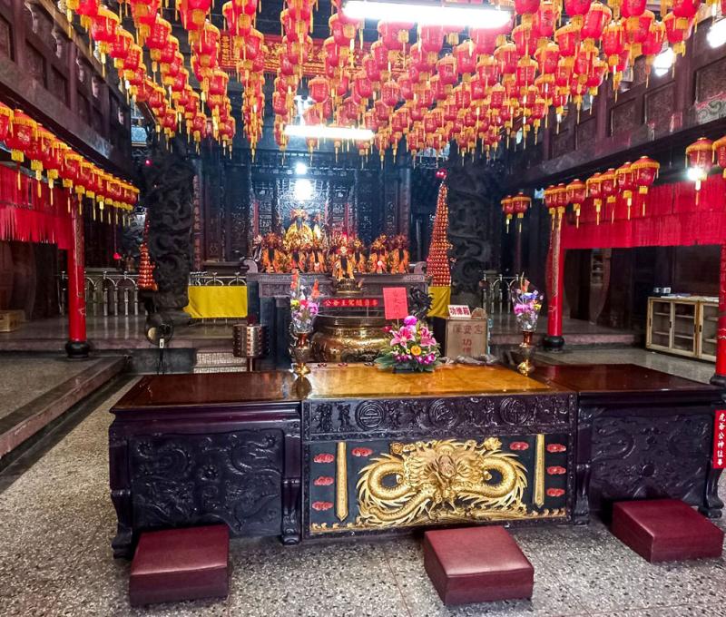 李勇將軍廟內部 照片提供者：曾禹碩／拍攝日期：2023/12/30