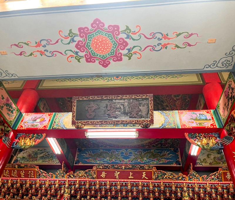 慶安宮上方匾額 照片提供者：林佑澤／拍攝日期：2023/12/30