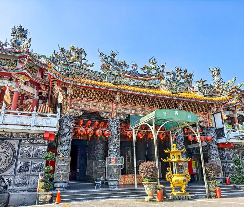 日興宮正殿近照。照片拍攝者：張銓津 / 拍攝日期：2022/09/09