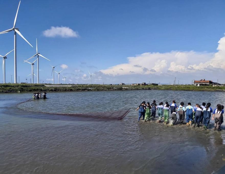 體驗牽罟照片提供者：彰化海洋食研基地團隊