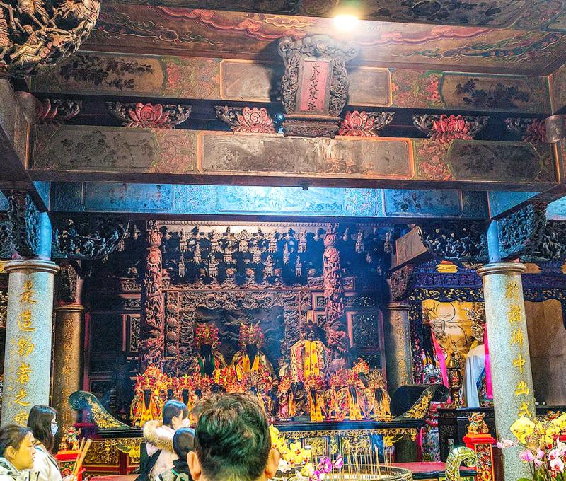 文武大眾爺。照片拍攝者：海山文史團隊