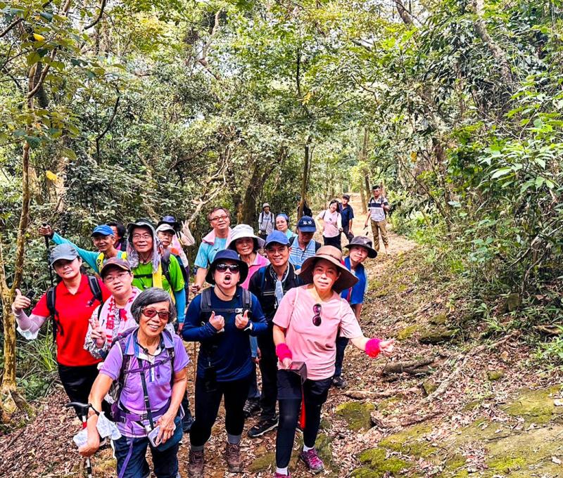 步道雖然原始，但是並不難走。照片提供者：林美惠 / 拍攝日期：2023/09/17