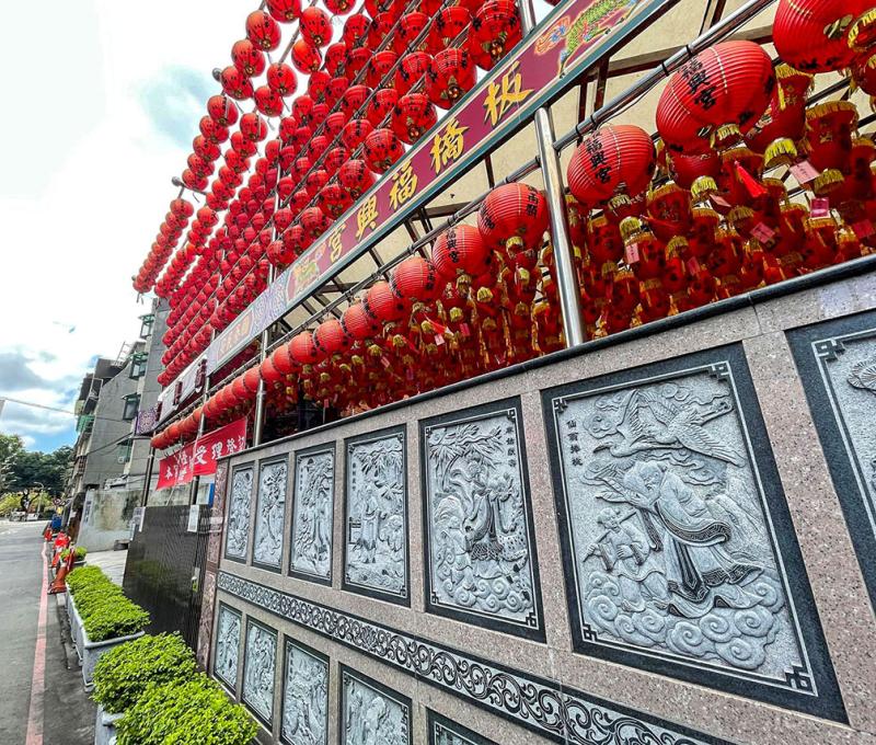 福興宮外牆浮雕