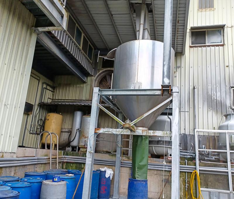 工廠內機器。照片拍攝者：黃君琪／拍攝日期：2022/3/6