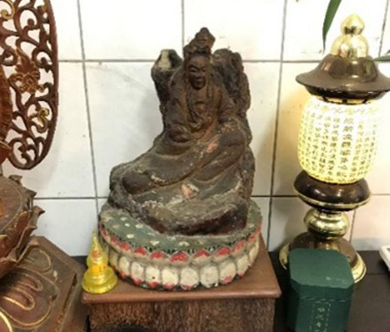 石雲禪寺裡的石觀音。照片提供者：林美惠 / 拍攝日期：2023/04/16