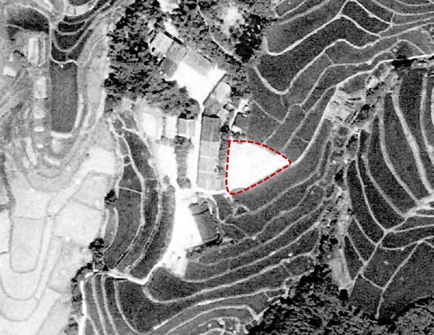 稻埕(曬穀場)示意圖蕭學苑製圖