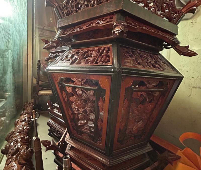 永安社百年北管架（照片拍攝者：王信喜／拍照日期：2025/5/27）