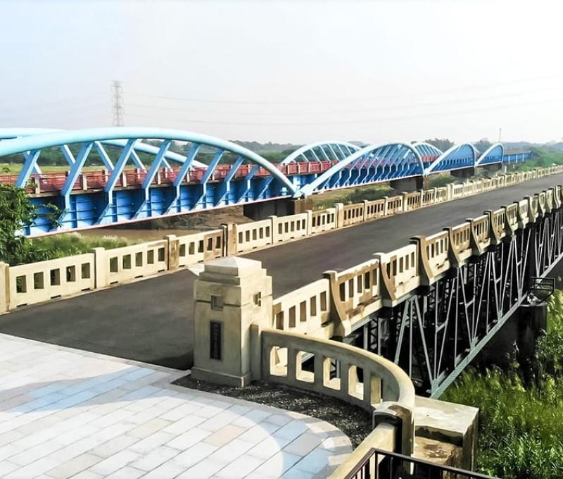 第一階段修復完成的嘉南大圳曾文溪渡槽橋 照片提供者：毛毓翔 / 拍攝日期：2022/09/09