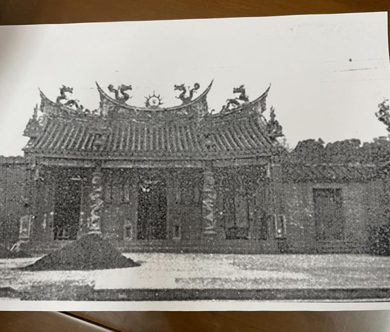 太平宮約民國50年舊照（謝國淵先生提供）。照片拍攝者：陳粉 / 拍攝日期：2022/09/09