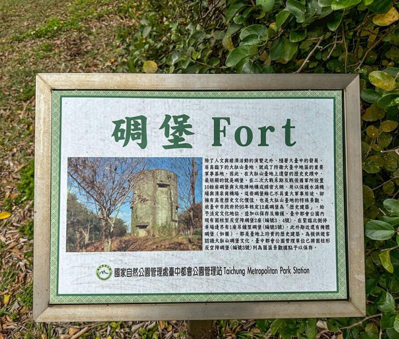 碉堡解說牌 照片提供者：蔡金鼎 / 拍攝日期：2025/04/03