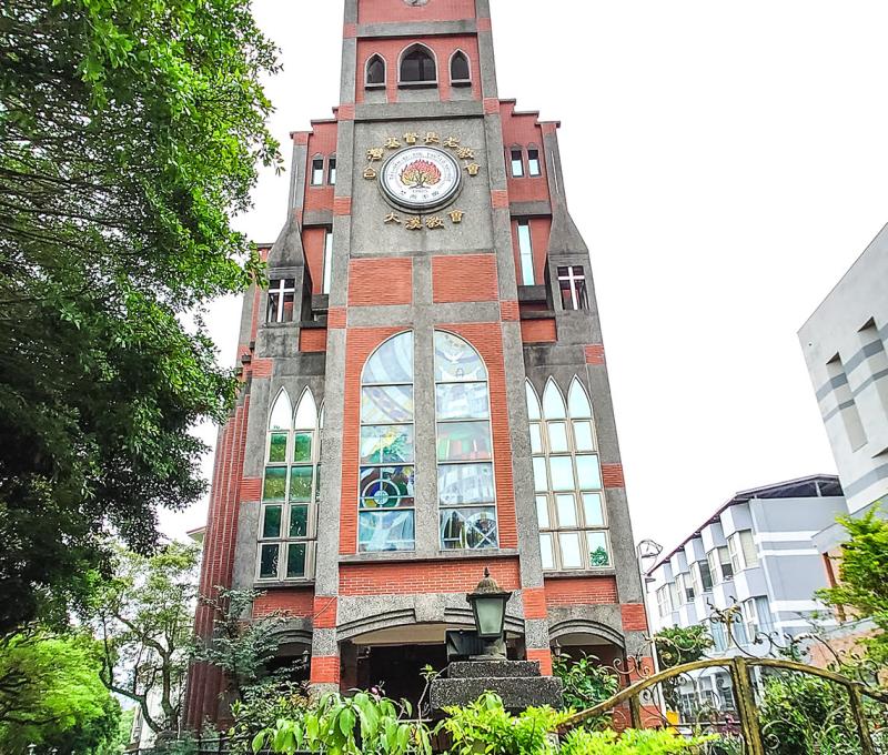 大溪教會。照片拍攝者：洪光君 / 拍攝日期：2021/4/12