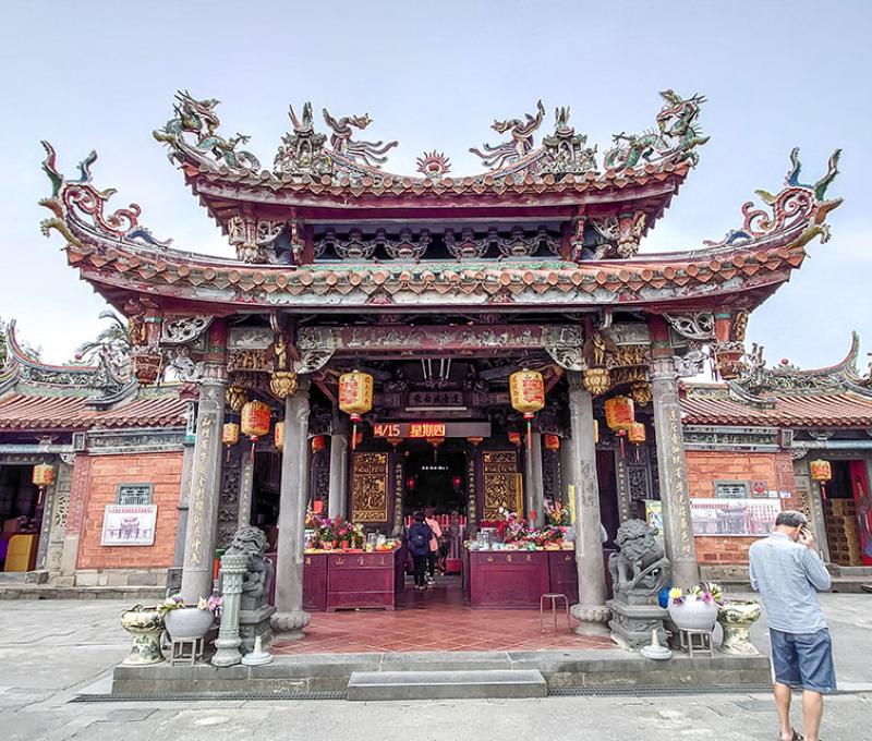 正殿。照片拍攝者：洪光君 / 拍攝日期：2021/4/15