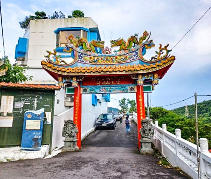 開天宮山門。照片拍攝者：黃君琪 / 拍攝日期：2022/08/27