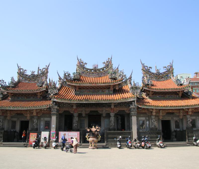 祖師廟1947年第三次重建（照片拍攝者：周玉麟翻拍）