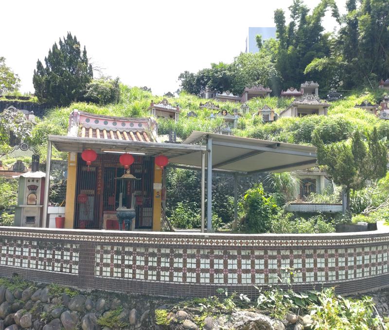 第二公墓旁福德宮（照片拍攝者：林三德／拍照日期：2025/6/1）