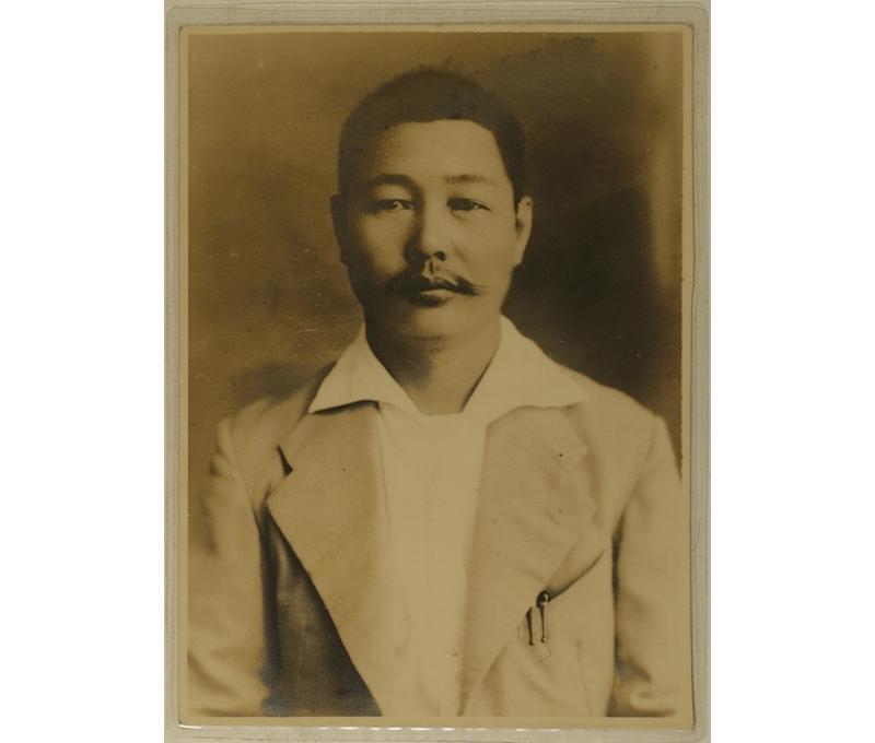 吳慶堂所拍攝的賴和（資料來源網址：財團法人賴和文教基金會／查詢日期：2025/6/14）