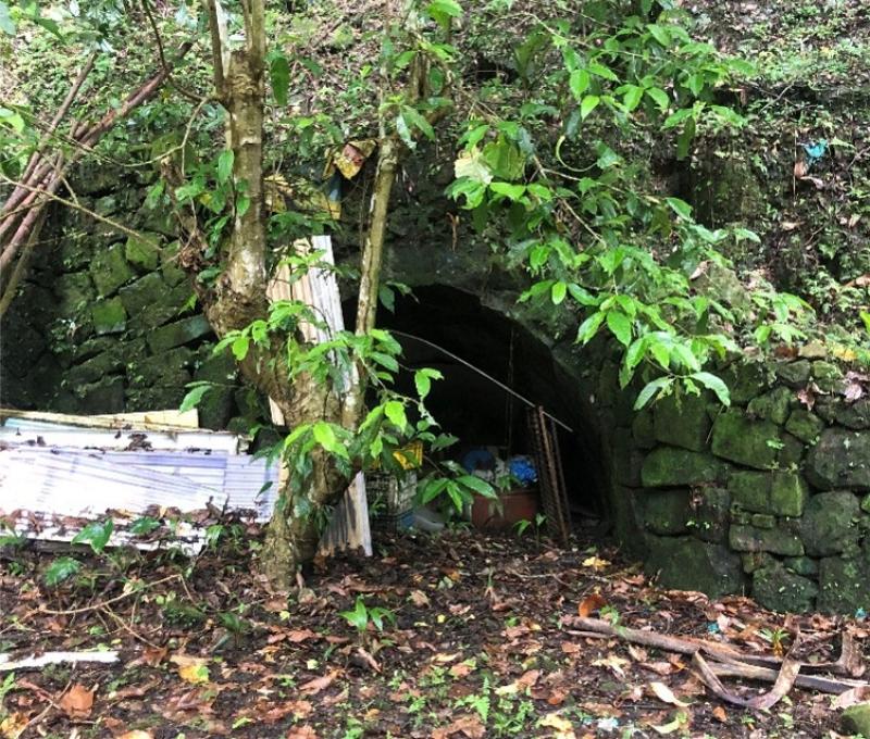 金瓜坑臺陽海山煤礦正坑遺址（照片拍攝者：黃蕭添）