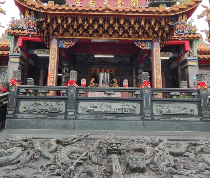 天后宮正面（照片提供者：江逸傑、邱文仕、莊淽媃、潘瑞玉 / 拍攝日期：2026.03.16）
