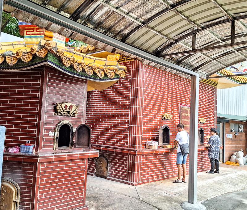 萬善堂金爐。照片提供者：王淑盈 / 拍攝日期：2023/09/05