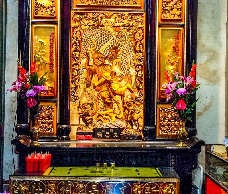 魁星。照片拍攝者：海山文史團隊