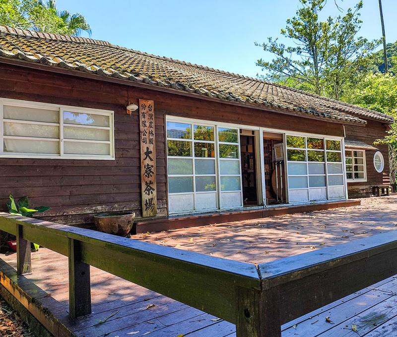 聞名遐邇的日東紅茶就是日本三井合名會社來台於三峽竹崙地區設立大寮茶場，種植阿薩姆茶樹產製。照片拍攝者：北大高中三峽學教師團隊