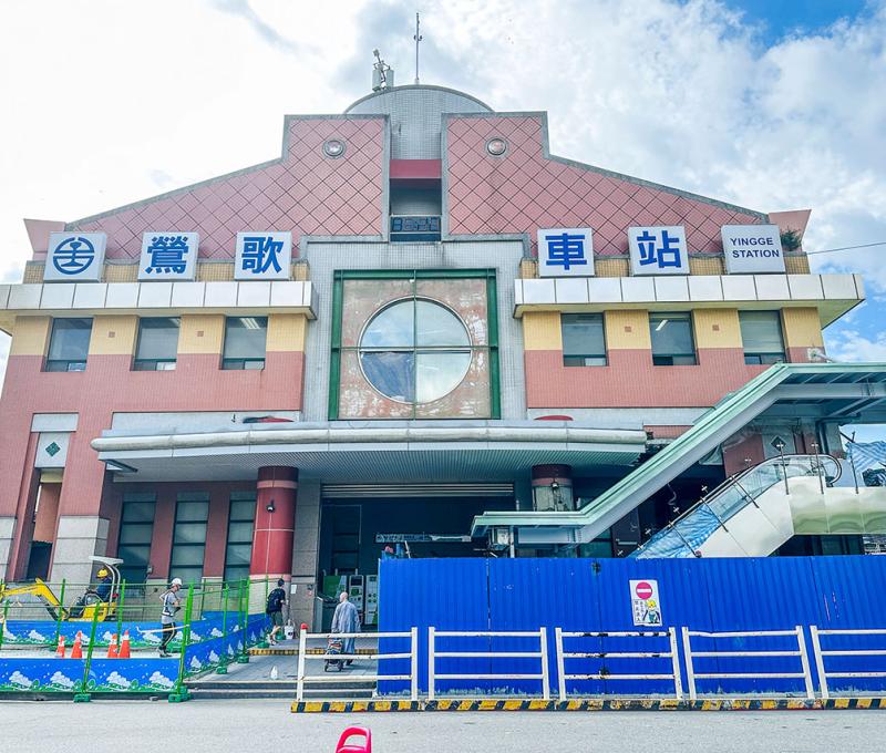 第四代鶯歌火車站。照片提供者：林美惠 / 拍攝日期：2023/05/20