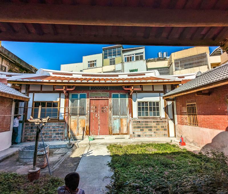 邱萃英故居(老師府)內院 照片提供者：李華彥 / 拍攝日期：2024/01/20