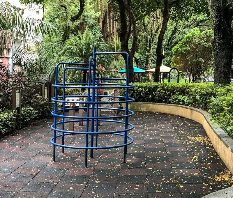 萬年宮年內兒童遊憩設施。方文樹 / 拍攝日期：2022/09/13