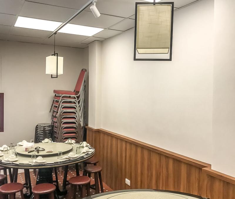 二樓的燈飾。照片拍攝者：方文樹 / 拍攝日期：2022/09/16