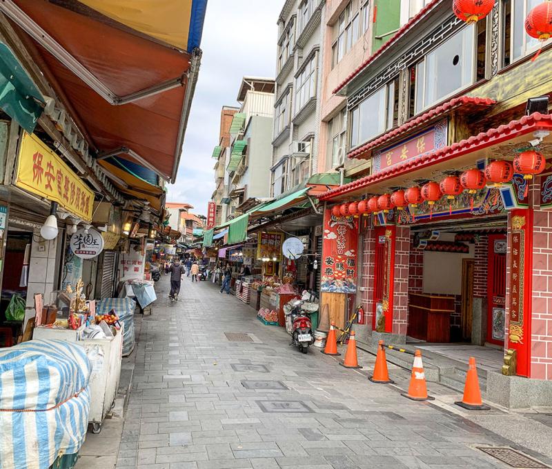 金山老街。照片拍攝者：張珈綺 / 拍攝日期：2024/1/2