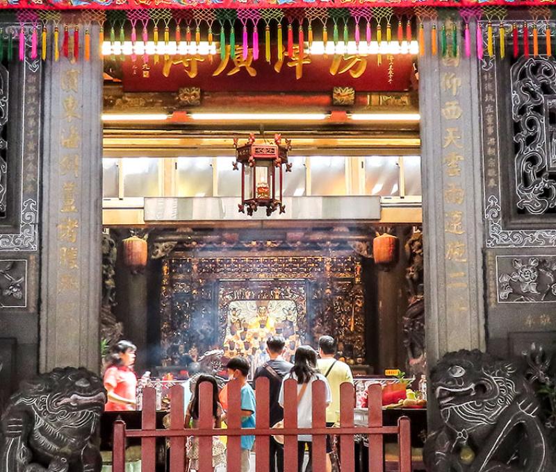 壽山巖觀音寺正面。照片提供者：方文樹 / 拍攝日期：2023/04/26