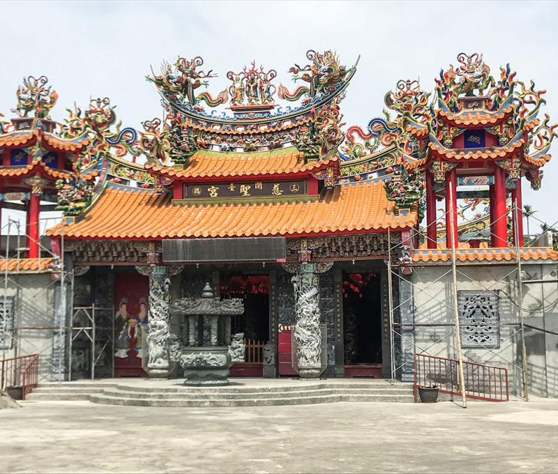 美華慈聖宮正面。照片拍攝者：方文樹 / 拍攝日期：2022/3/16