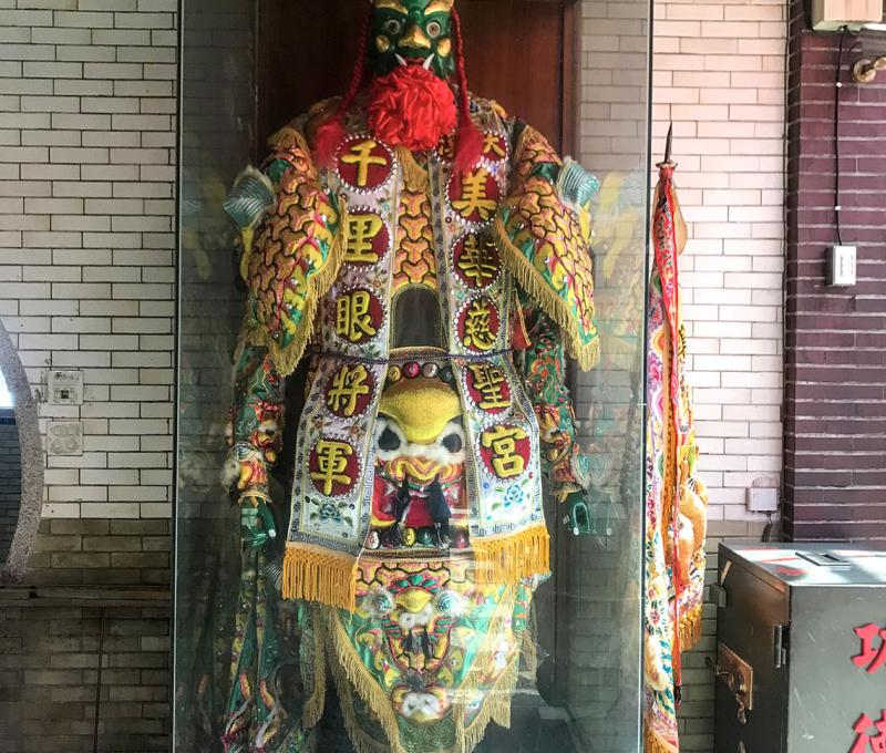 慈聖宮千里眼將軍。照片拍攝者：方文樹／拍攝日期：2022/3/16