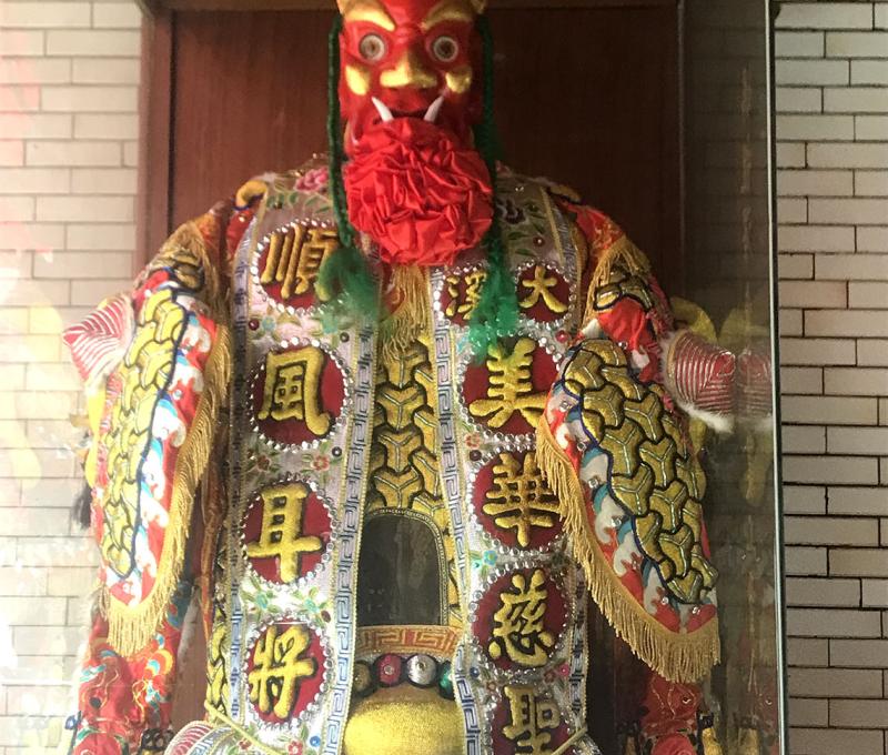 慈聖宮順風耳將軍。照片拍攝者：方文樹／拍攝日期：2022/3/16