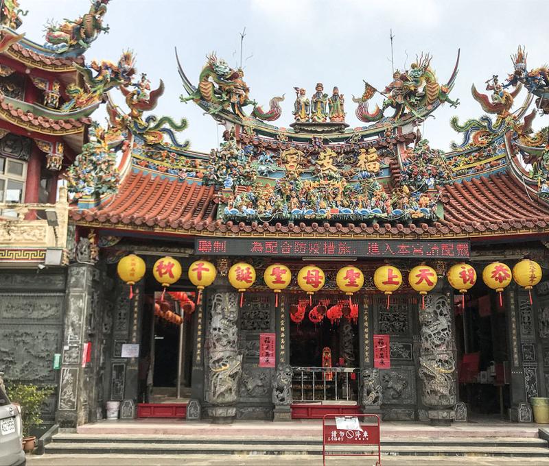 福安宮正面。照片拍攝者：方文樹 / 拍攝日期：2022/3/16
