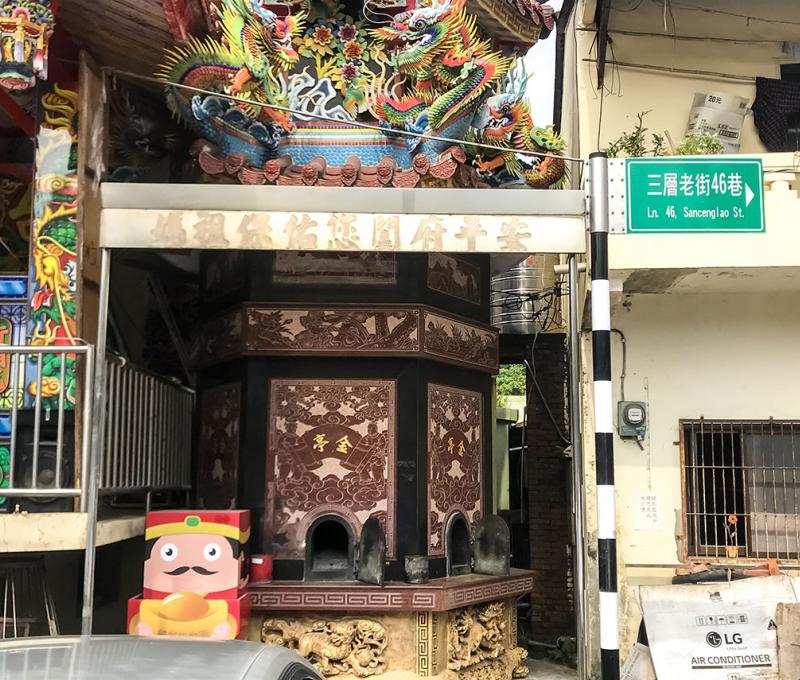 福安宮金亭。照片拍攝者：方文樹 / 拍攝日期：2022/3/16