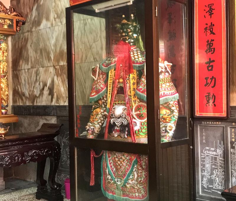 福安宮柳將軍。照片拍攝者：方文樹 / 拍攝日期：2022/3/16