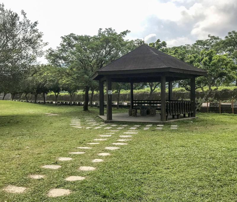生態公園內一涼亭。照片拍攝者：方文樹／拍攝日期：2022/04/13