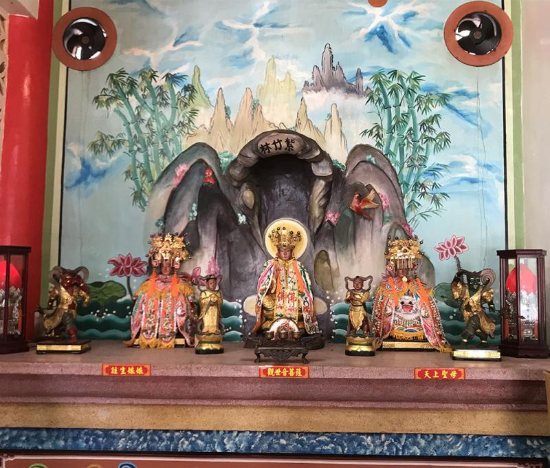 永和宮配祀神明。照片拍攝者：方文樹／拍攝日期：2022/04/13
