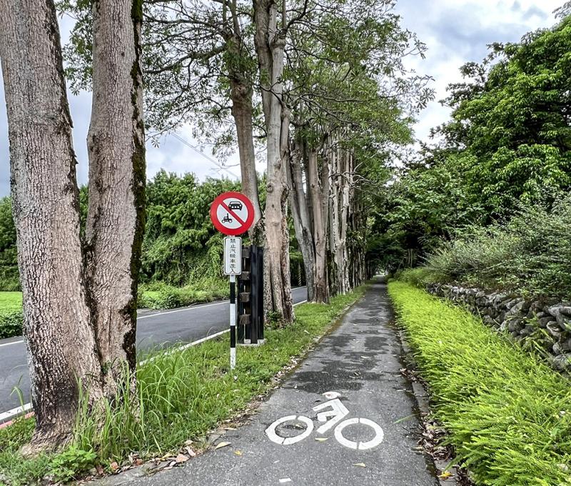 綠色廊道的單車專用道 照片提供者：郭俊麟 / 拍攝日期：2024/09/23