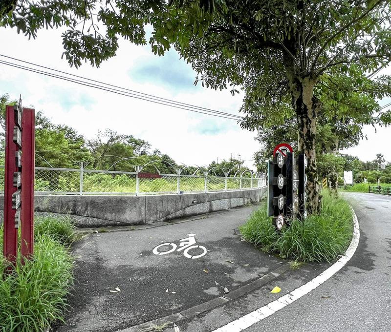 綠色廊道的西側入口 照片提供者：郭俊麟 / 拍攝日期：2024/09/23