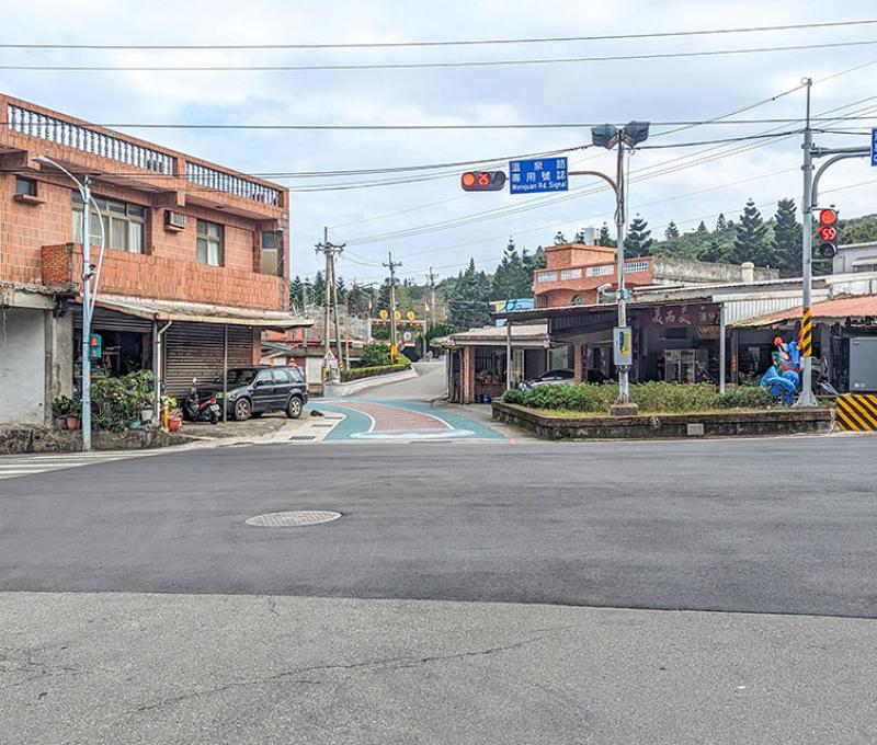 魚路古道會經過的大路口